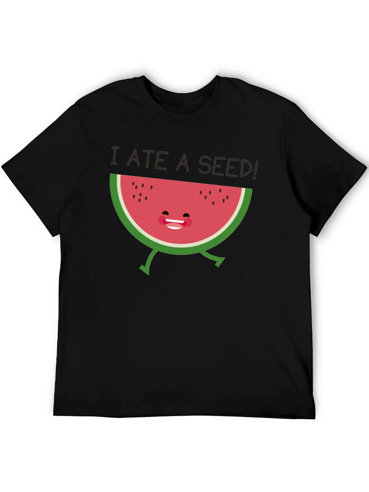 I Ate a Seed! Funny Watermelon Graphic Tee