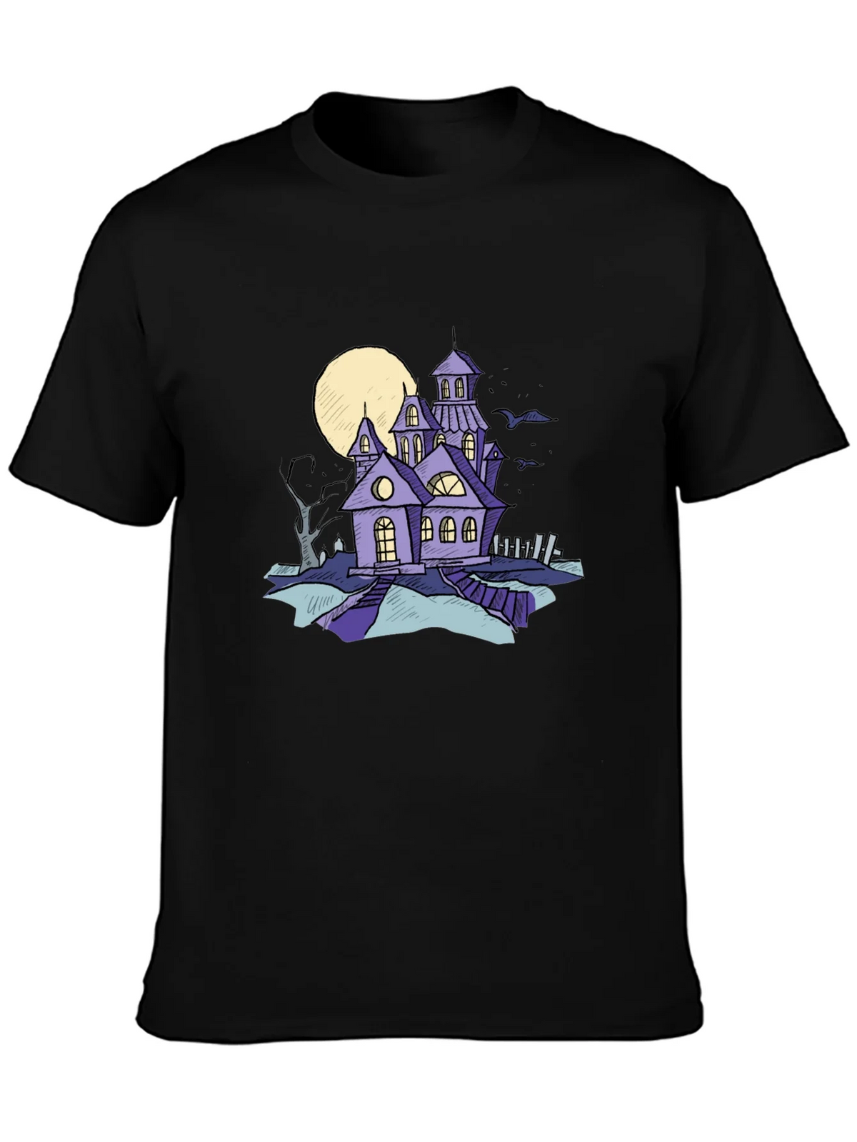 Haunted House Graphic Tee