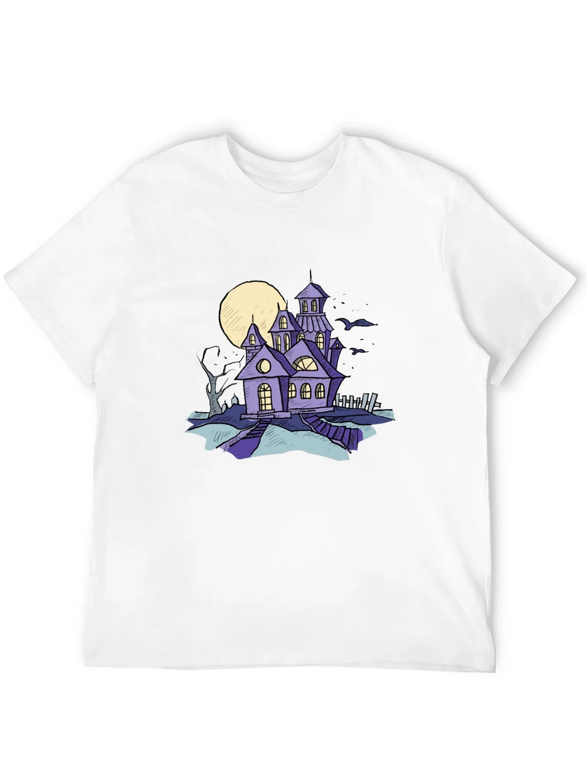 Haunted House Graphic Tee