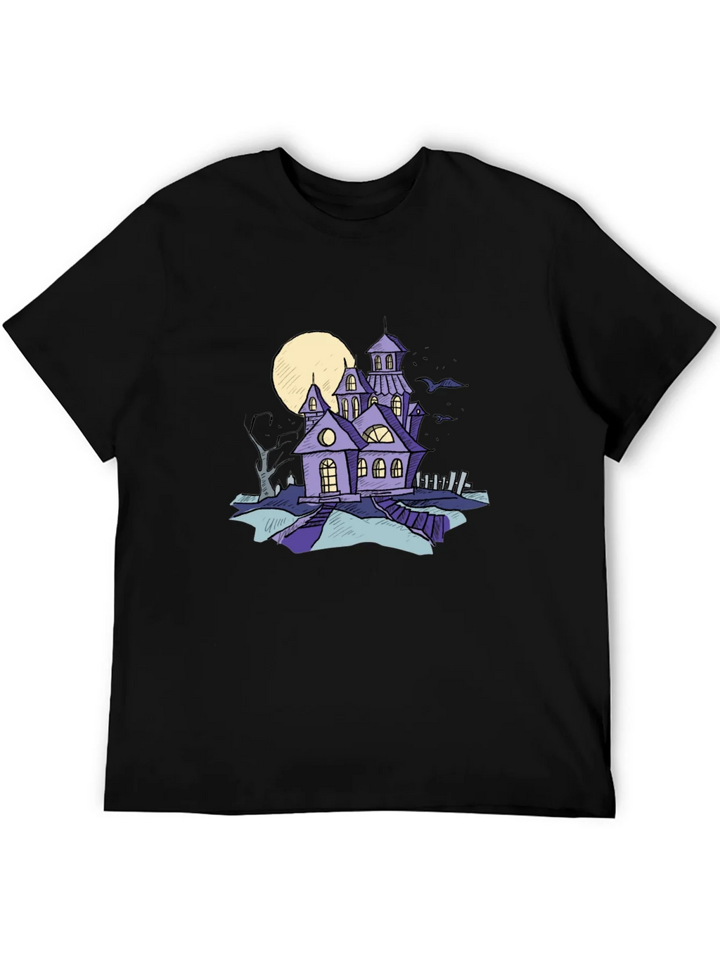 Haunted House Graphic Tee