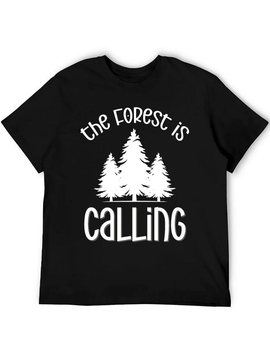 Forest Calling Graphic Tee - Nature Lover T-Shirt