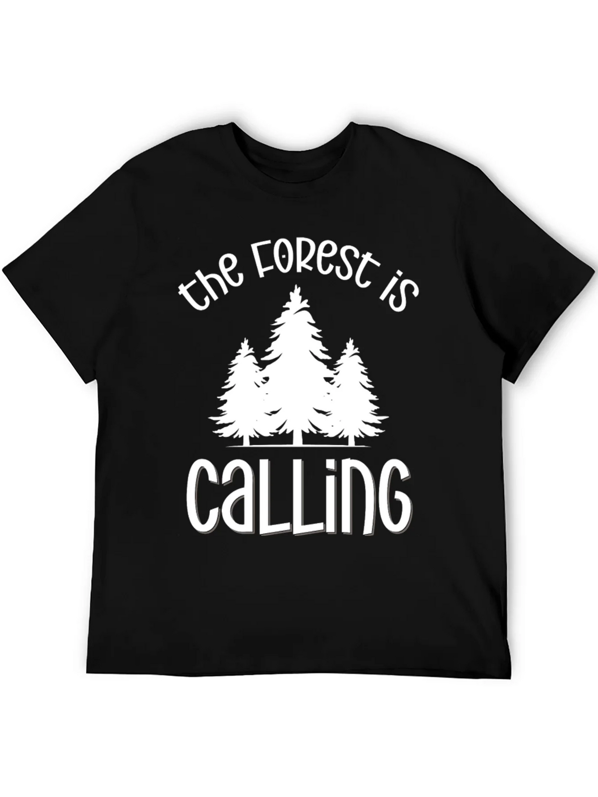 Forest Calling Graphic Tee - Nature Lover T-Shirt