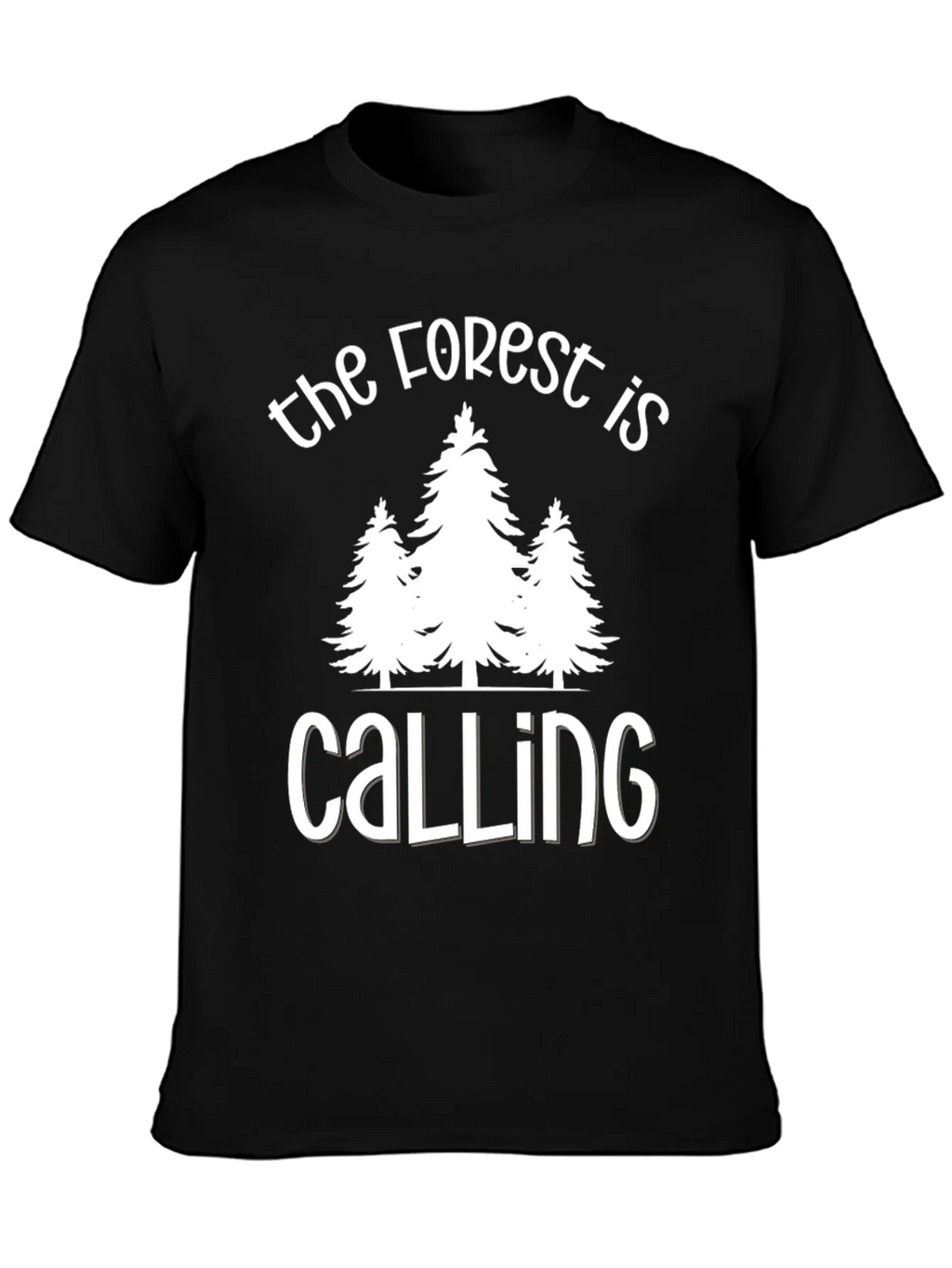 Forest Calling Graphic Tee - Nature Lover T-Shirt
