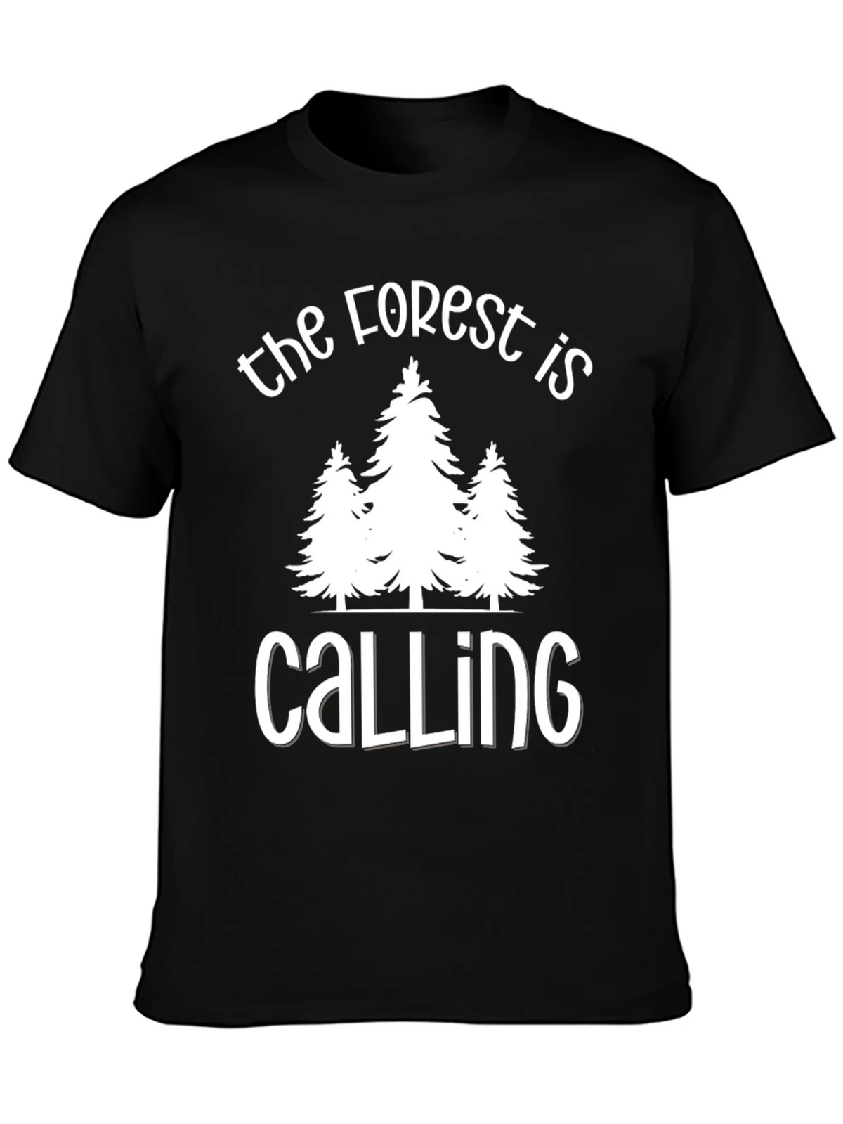 Forest Calling Graphic Tee - Nature Lover T-Shirt