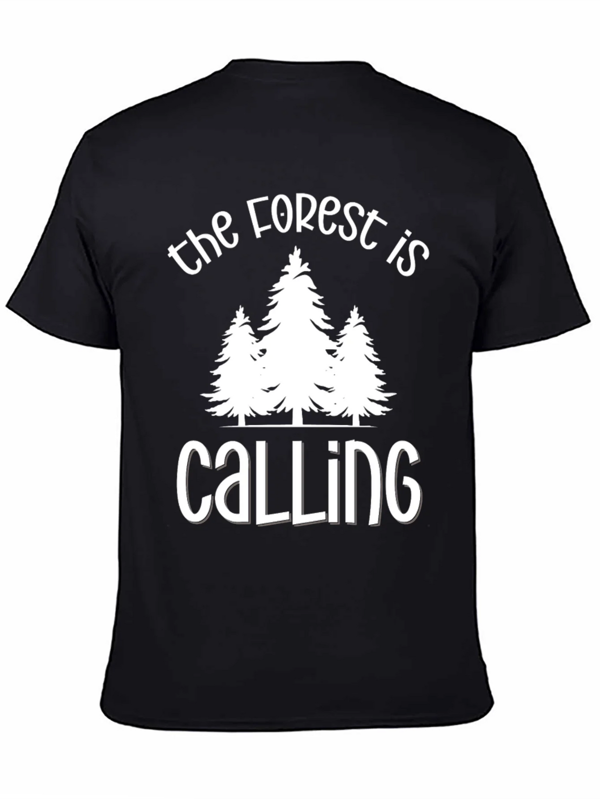 Forest Calling Graphic Tee - Nature Lover T-Shirt