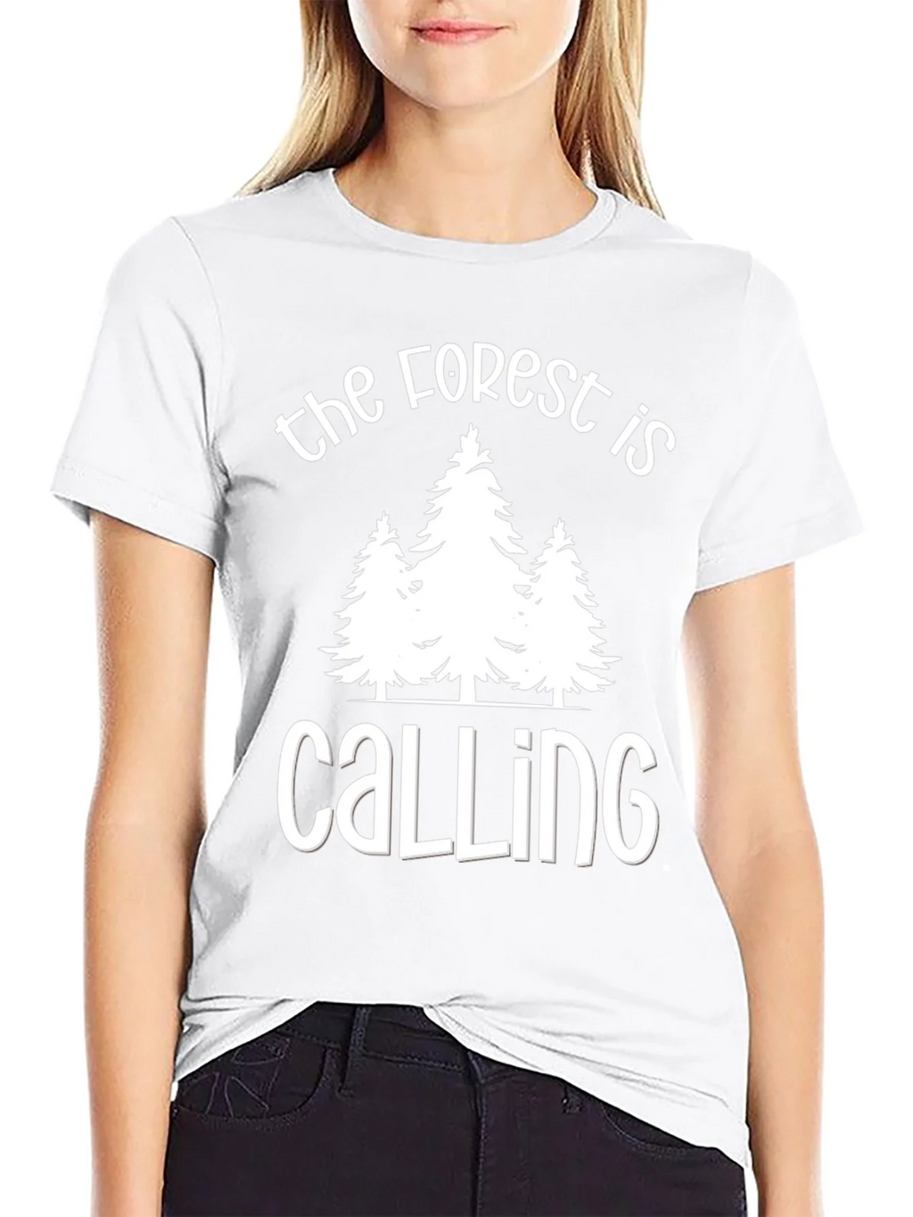 Forest Calling Graphic Tee - Nature Lover T-Shirt
