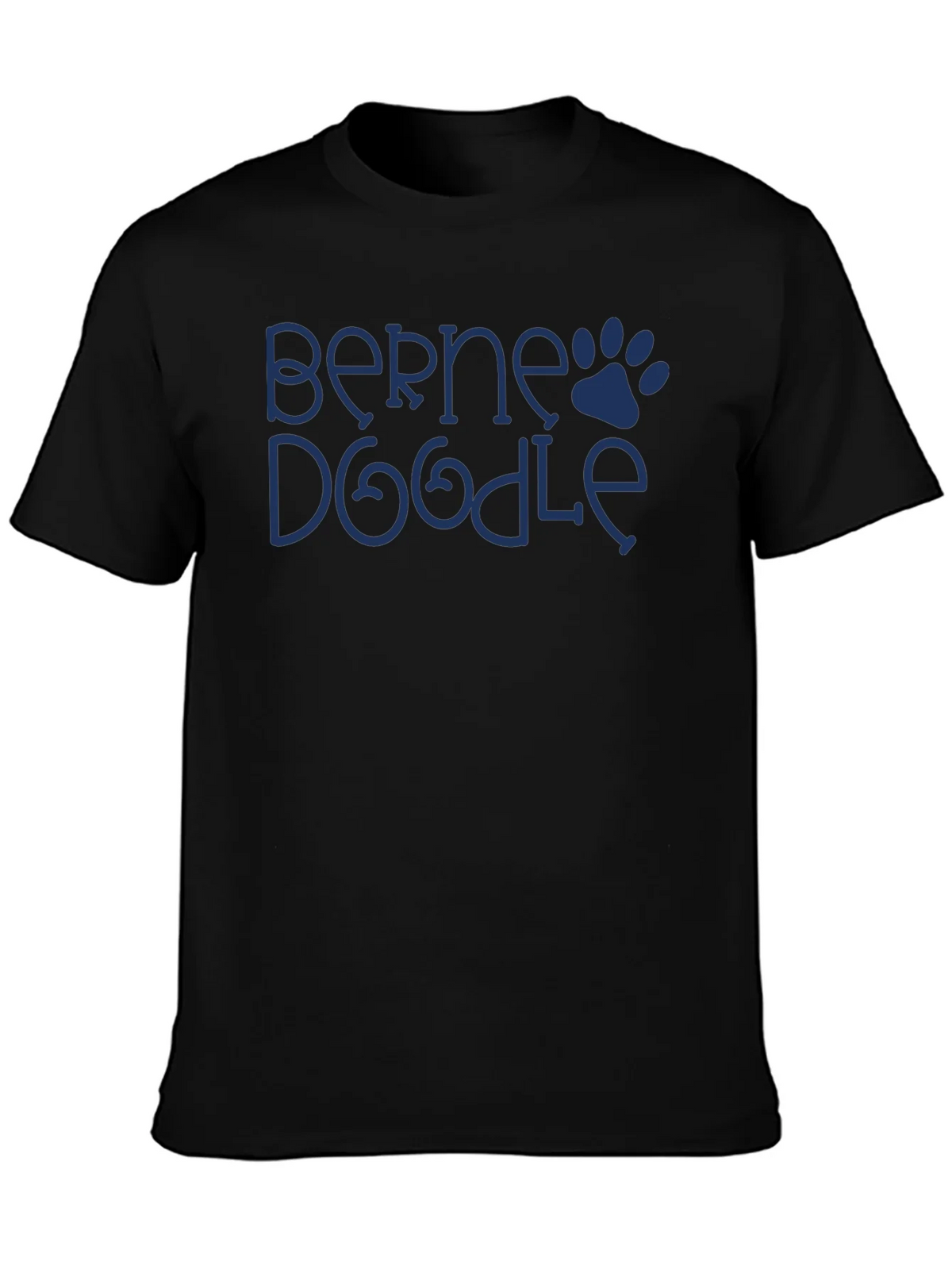 Berne Doodle Dog Paw T-Shirt