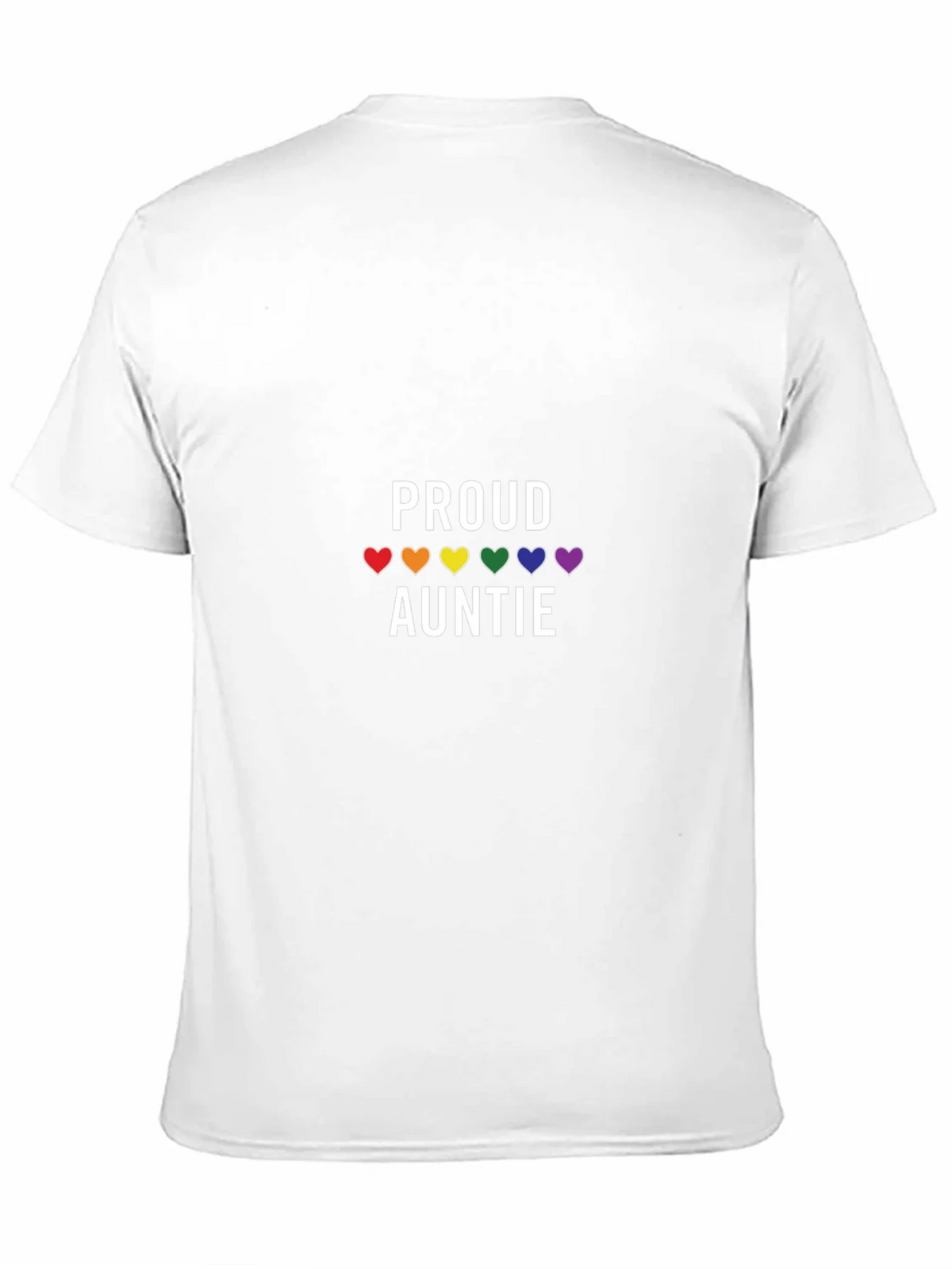 Proud Auntie LGBTQ+ Pride T-Shirt