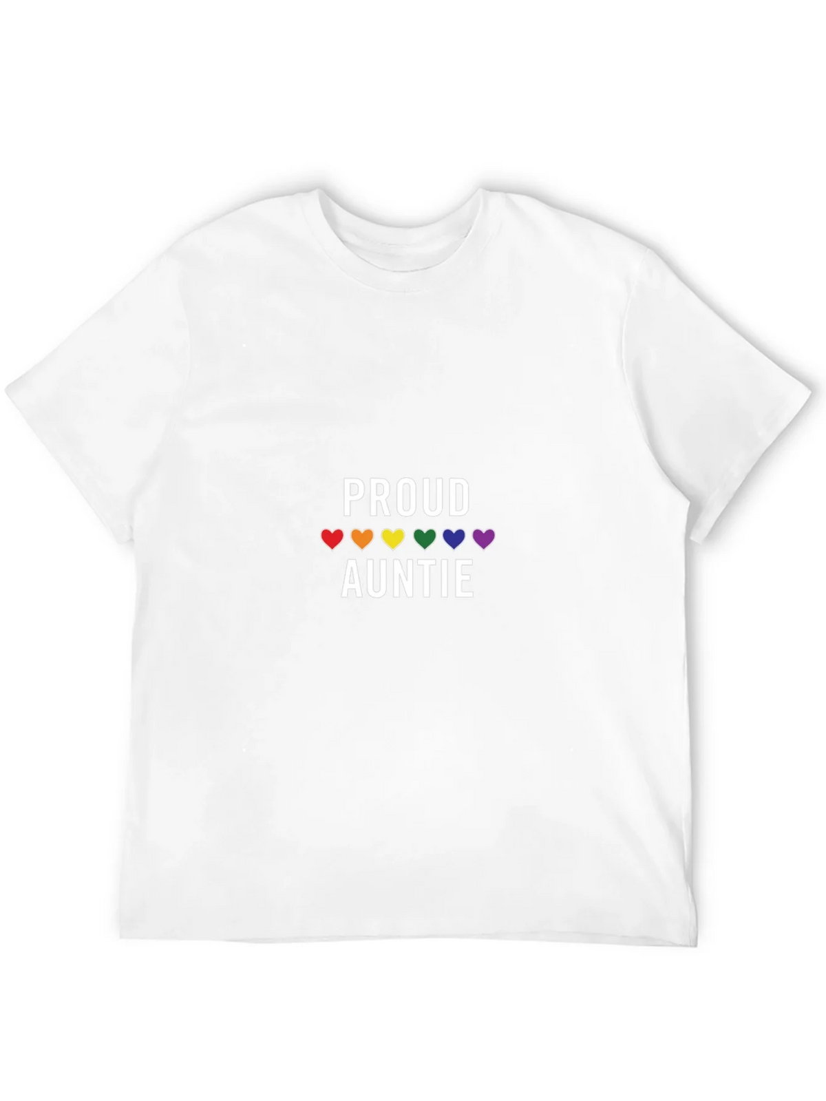 Proud Auntie LGBTQ+ Pride T-Shirt