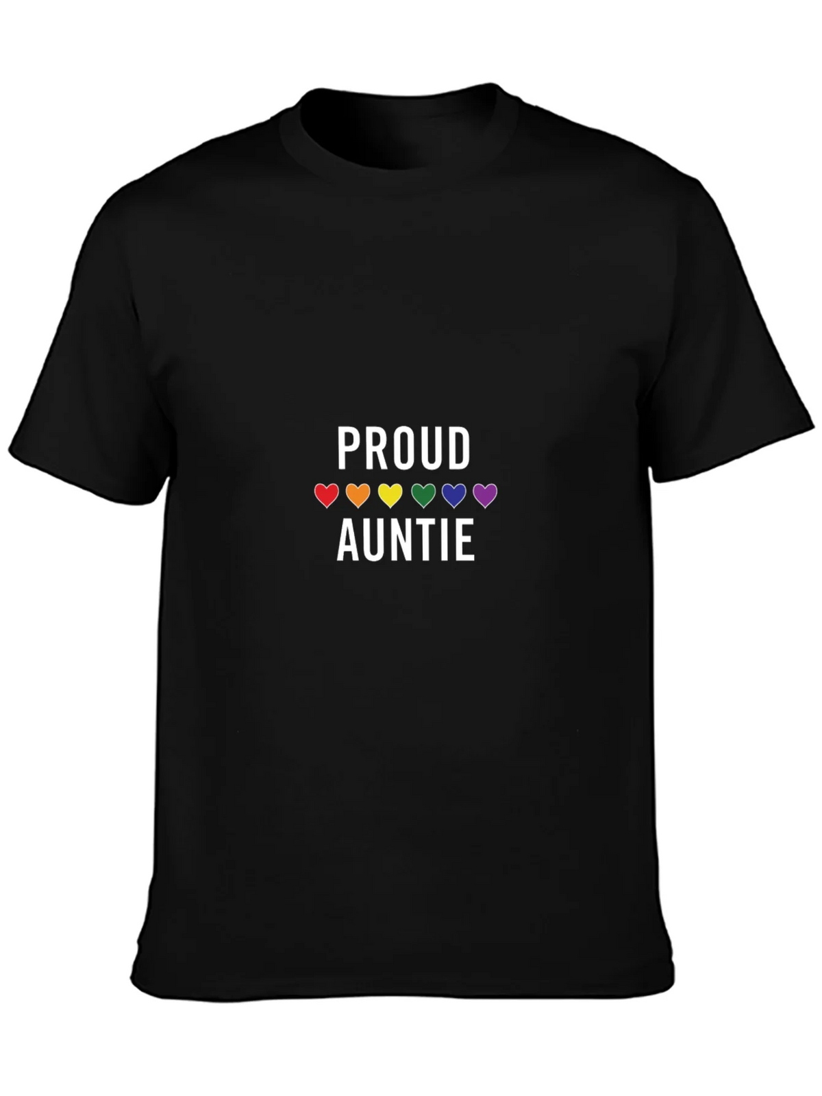Proud Auntie LGBTQ+ Pride T-Shirt