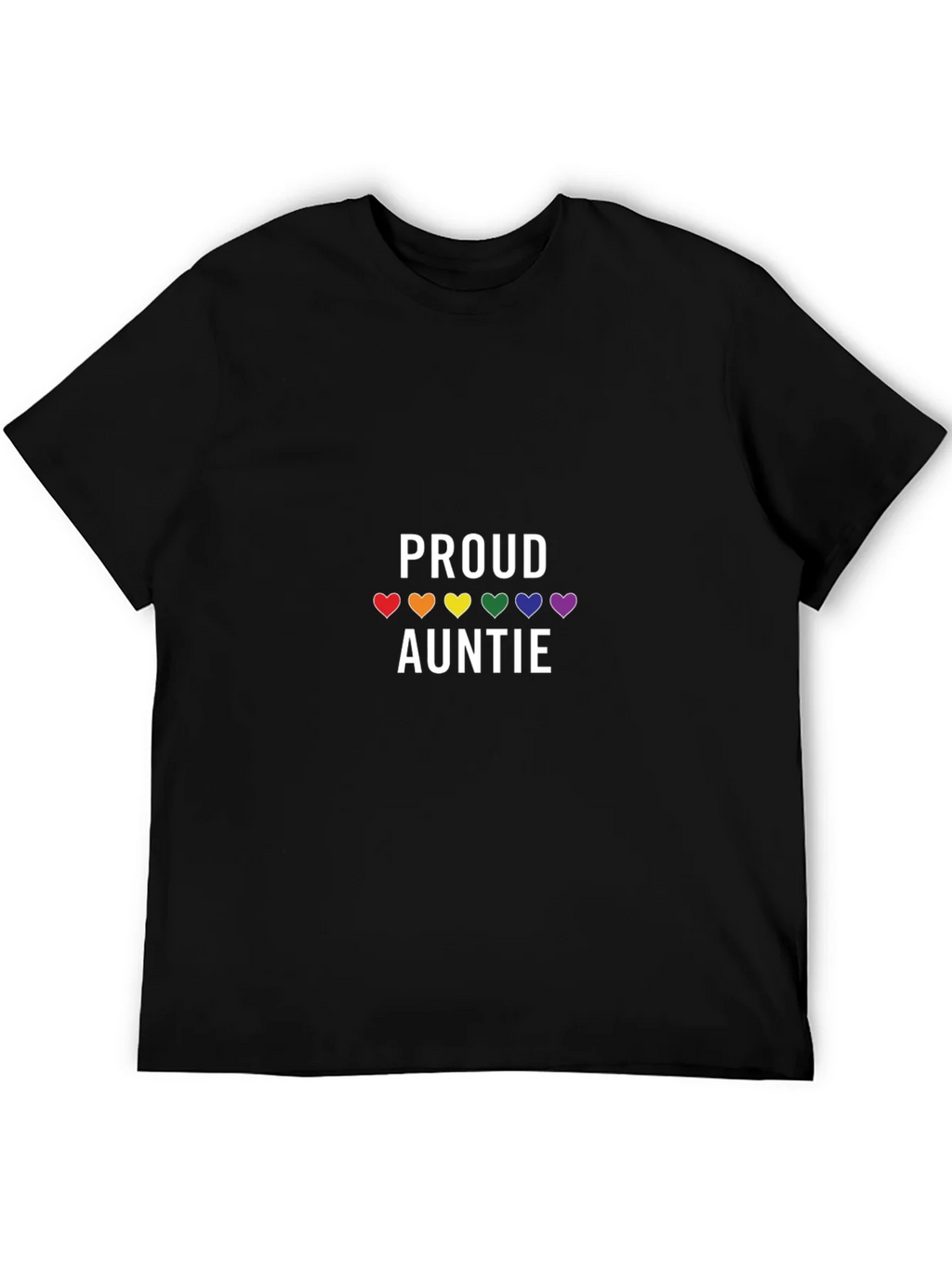 Proud Auntie LGBTQ+ Pride T-Shirt
