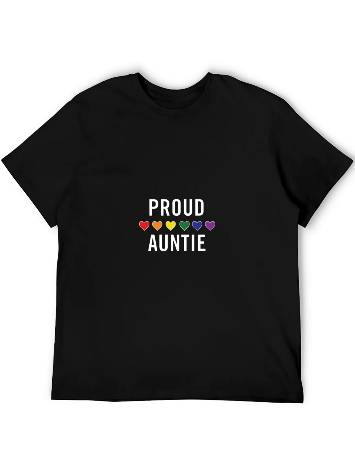 Proud Auntie LGBTQ+ Pride T-Shirt