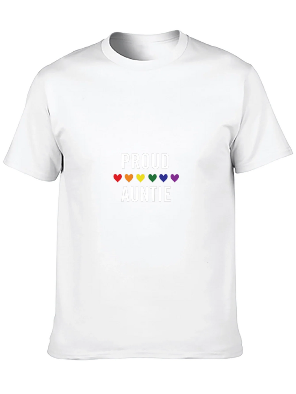 Proud Auntie LGBTQ+ Pride T-Shirt