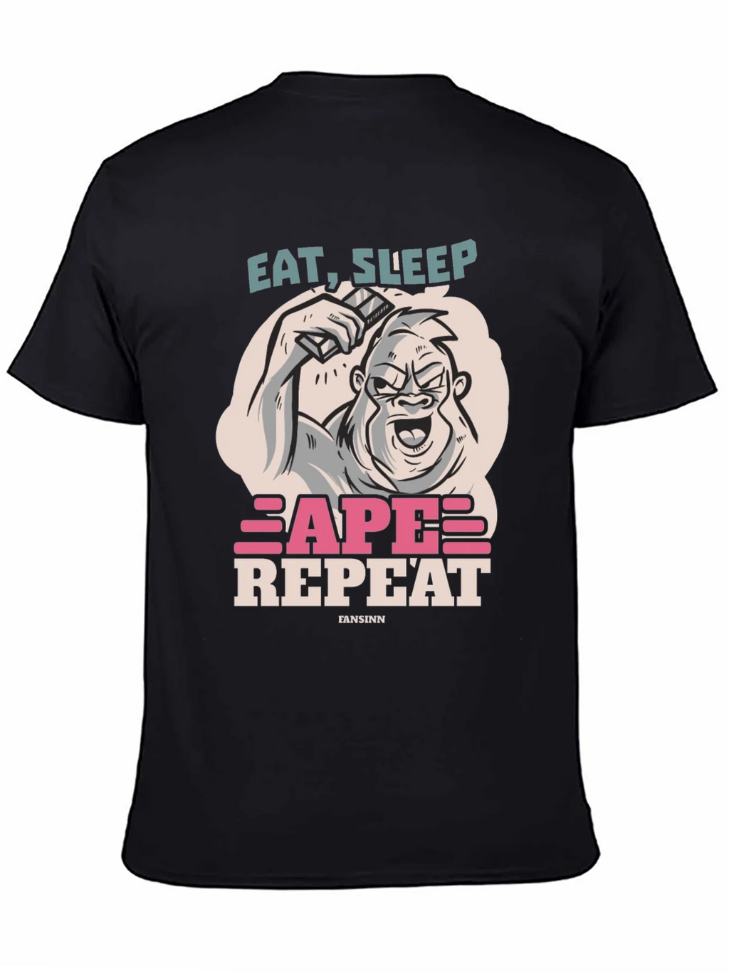 Eat Sleep Ape Repeat Graphic Tee