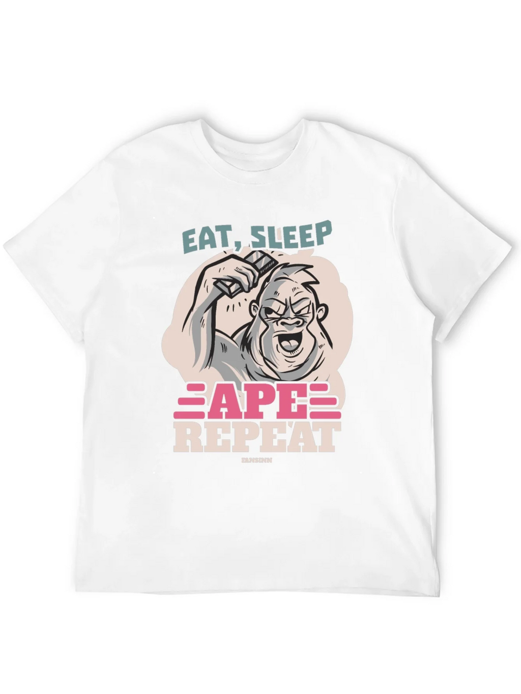 Eat Sleep Ape Repeat Graphic Tee
