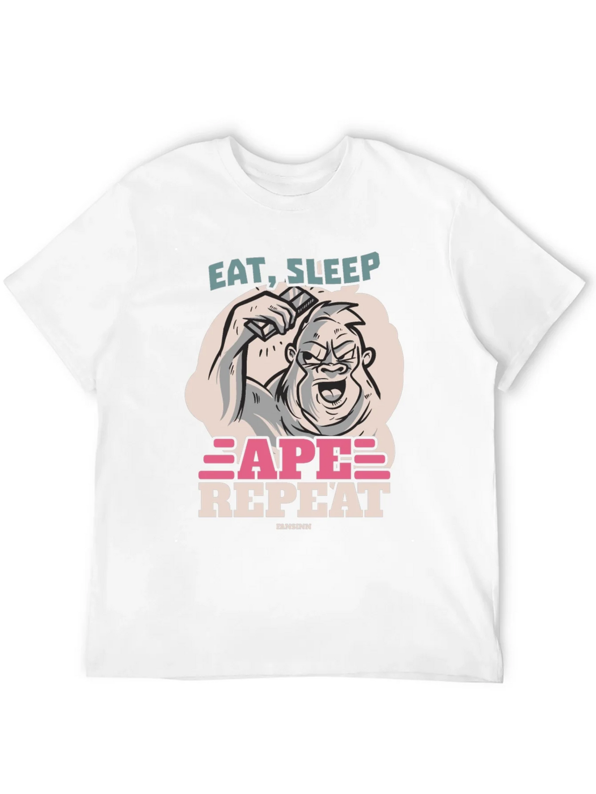 Eat Sleep Ape Repeat Graphic Tee