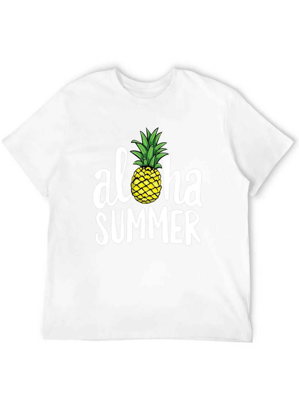 Aloha Summer Pineapple Graphic Tee